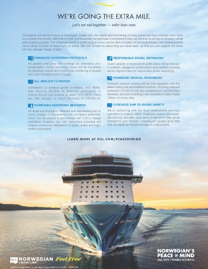 Insider Travel Report Norwegian Cruise Line Releases New Covid 19 Policies